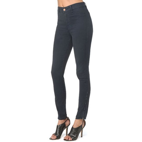 J Brand Denim - J Brand High Rise Major Skinny Jeans in Navy